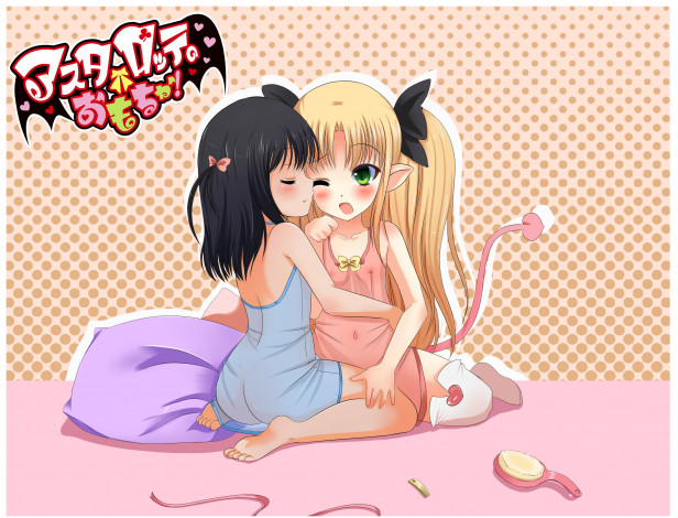 Обои картинки фото lotte, no, omocha, аниме, touhara, asuha, astarotte, ygvar