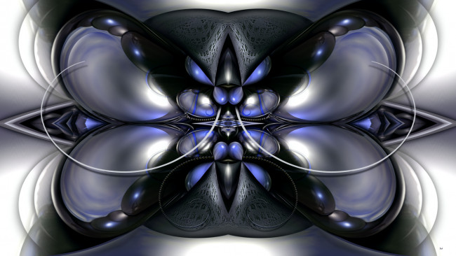 Обои картинки фото 3д, графика, fractal, фракталы, фон, узор, изгибы