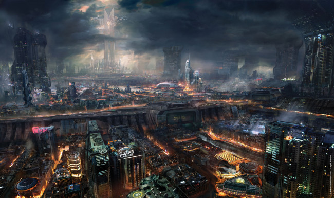 Обои картинки фото adrift, видео, игры, neo-paris, 2084