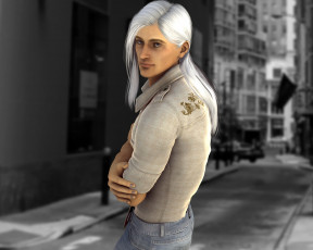 Картинка 3д+графика people+ люди мужчина взгляд