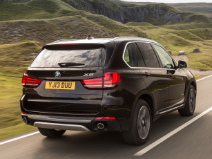Картинка автомобили bmw x5 xdrive30d темный 2014 f15 uk-spec