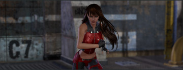 Картинка 3д+графика people+ люди взгляд девушка