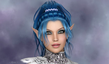 Картинка 3д+графика elves+ эльфы взгляд эльфийка