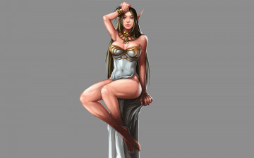 Картинка девушка фэнтези эльфы эльф