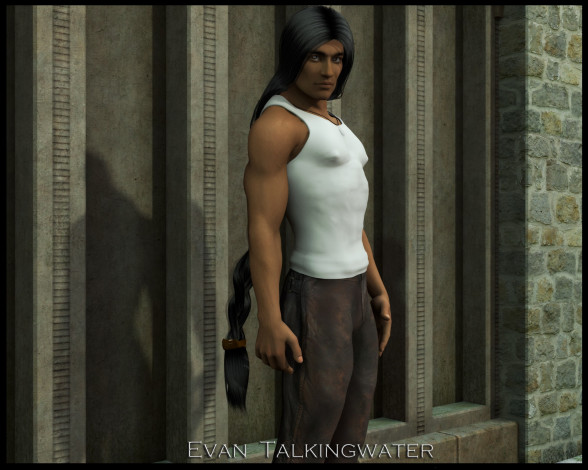 Обои картинки фото 3д графика, people , люди, мужчина, взгляд