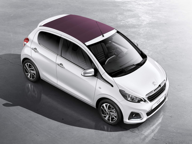 Обои картинки фото автомобили, peugeot, 108, 2014, top, 5-door