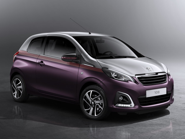 Обои картинки фото автомобили, peugeot, 108, 3-door, 2014