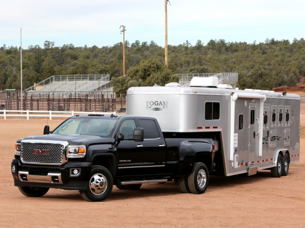 Обои картинки фото gmc sierra denali 3500 hd crew cab, автомобили, gm-gmc, crew