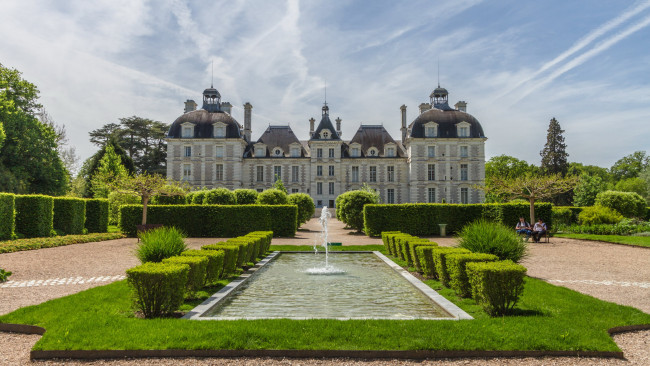 Обои картинки фото chateau de cheverny, города, замки франции, chateau, de, cheverny