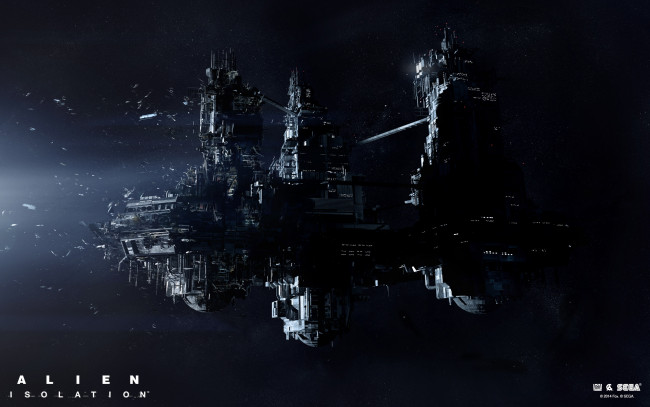 Обои картинки фото alien isolation, видео игры, alien,  isolation, игра, станция, isolation, survival, horror, космическая