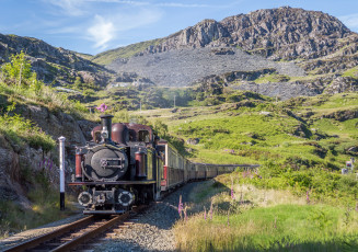 Картинка техника паровозы паровоз рельсы