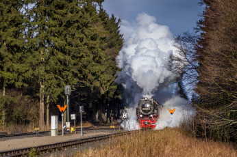 Картинка техника паровозы паровоз рельсы