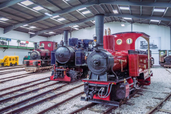 Картинка техника паровозы паровоз рельсы