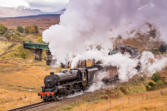 Картинка техника паровозы паровоз рельсы