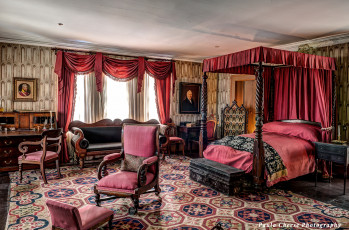 Картинка интерьер спальня комната мебель