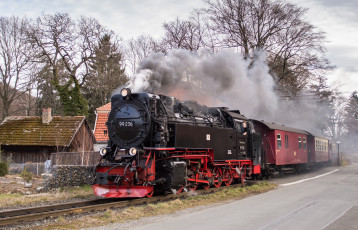 Картинка техника паровозы паровоз рельсы