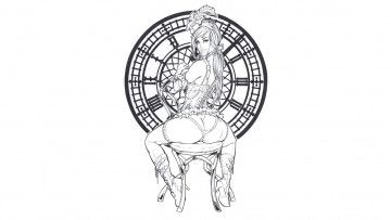 Картинка рисованное люди девушка фон взгляд