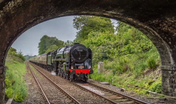 Картинка техника паровозы паровоз рельсы