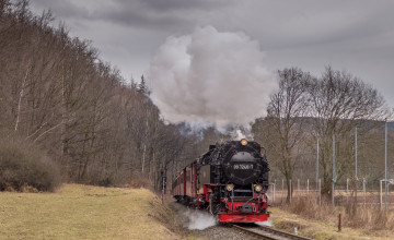 Картинка техника паровозы паровоз рельсы