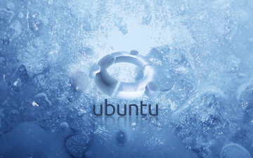 Картинка компьютеры ubuntu+linux фон логотип