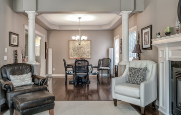 обоя интерьер, гостиная, комната, мебель