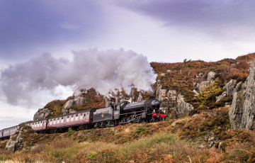 Картинка техника паровозы паровоз рельсы