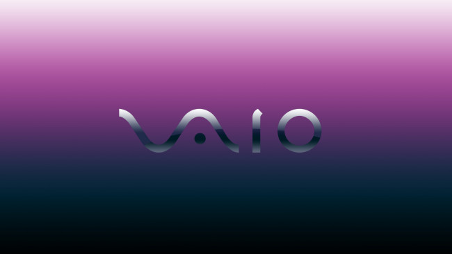 Обои картинки фото компьютеры, vaio, фон, логотип