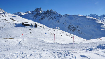 Картинка природа горы снег