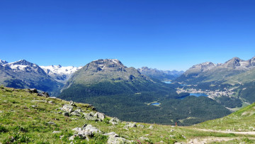 Картинка природа горы небо