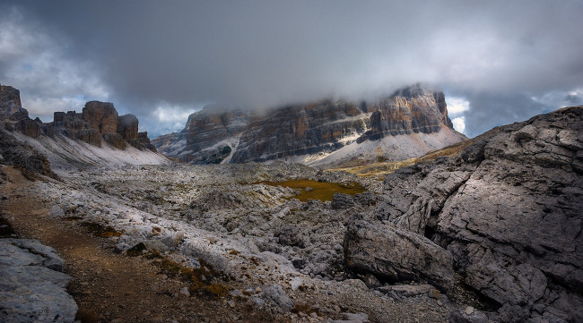 Обои картинки фото природа, горы, облака