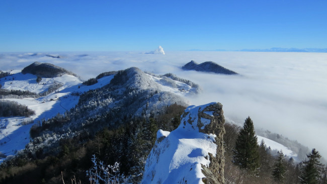 Обои картинки фото природа, горы, снег