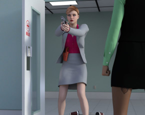 Картинка psychological+abyss 3д+графика фантазия+ fantasy девушка взгляд фон