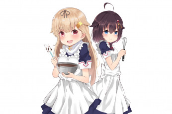 Картинка аниме kantai+collection фон взгляд девушки