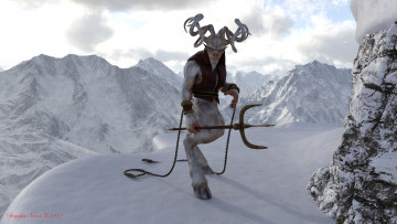 Картинка 3д+графика существа+ creatures фон взгляд существо