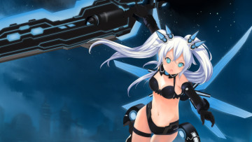 Картинка аниме hyperdimension+neptunia девушка