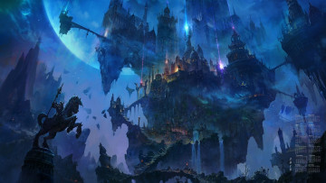 Картинка календари фэнтези здание 2018 скульптура