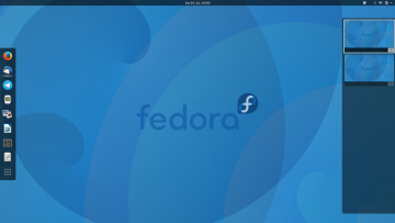 Картинка компьютеры fedora логотип фон