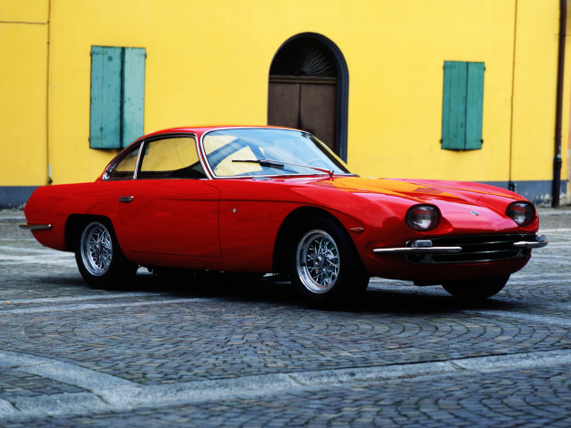 Обои картинки фото lamborghini 350 gt 1965, автомобили, alfa romeo, lamborghini, 350, gt, 1965