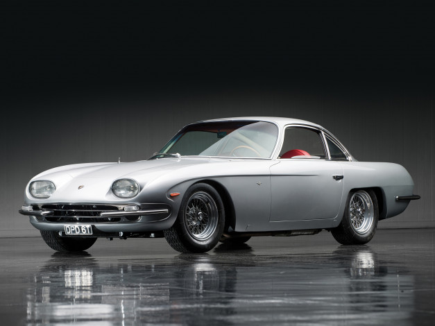 Обои картинки фото lamborghini 350 gt 1966, автомобили, lamborghini, 350, gt, 1966