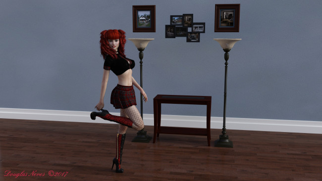 Обои картинки фото 3д графика, люди , people, девушка, фон, взгляд