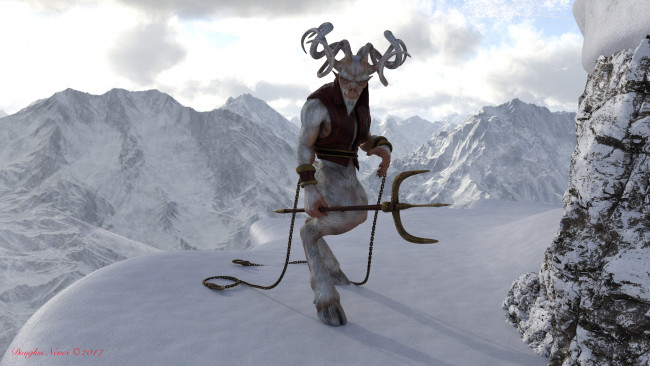 Обои картинки фото 3д графика, существа , creatures, фон, взгляд, существо