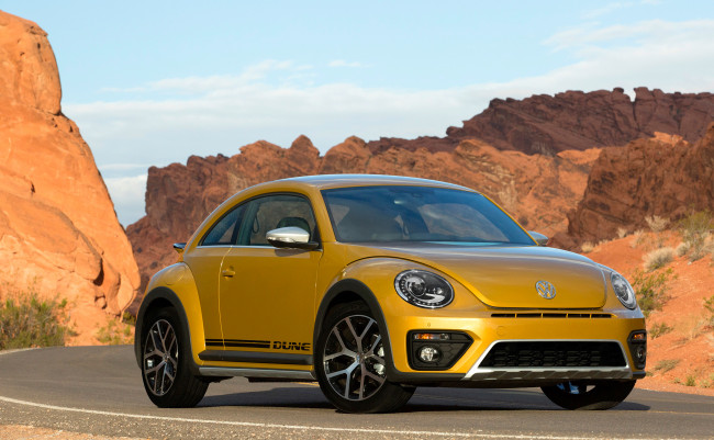 Обои картинки фото volkswagen beetle dune 2016, автомобили, volkswagen, beetle, dune, 2016