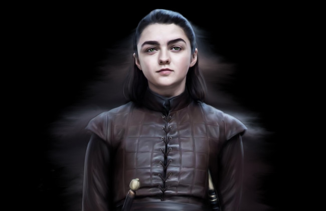 Обои картинки фото рисованное, кино, униформа, взгляд, фон, девочка