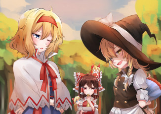 Картинка аниме touhou