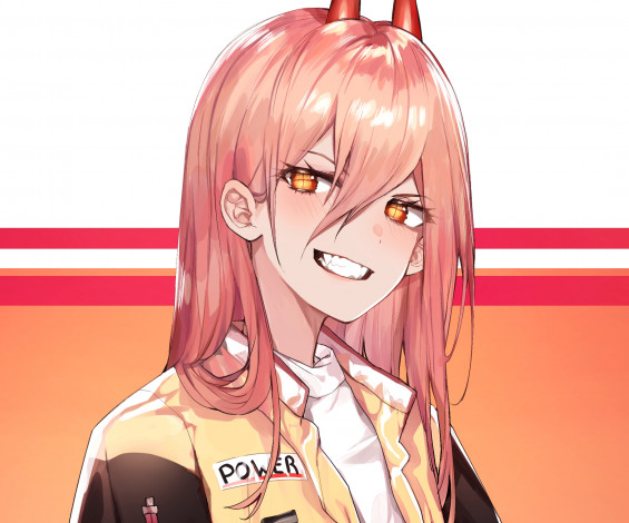 Обои картинки фото аниме, chainsaw man, chainsaw, man