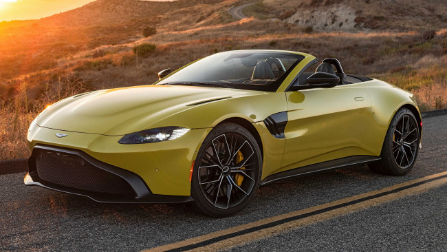 Обои картинки фото aston martin vantage roadster , us,  2021, автомобили, aston martin, aston, martin, vantage, roadster, 2021