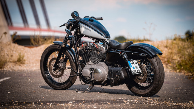 Обои картинки фото мотоциклы, harley-davidson