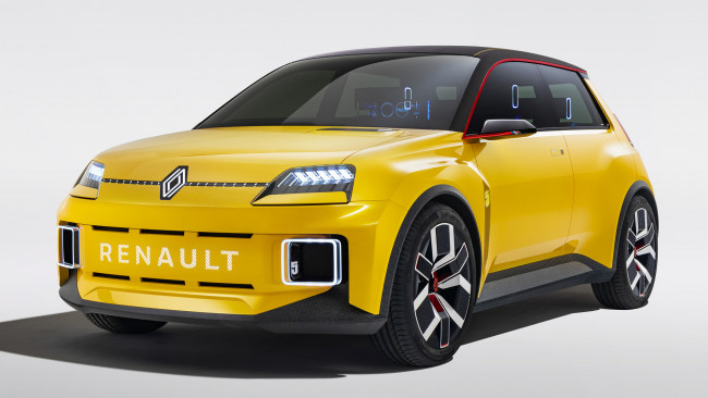 Обои картинки фото renault 5 prototype 2021, автомобили, renault, 5, prototype, 2021