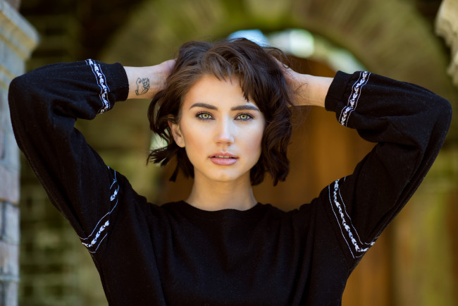 Обои картинки фото красотка, девушки, - брюнетки,  шатенки, девушка, красивая, супер, секси, няша, нежная, классная, модница, лапочка, мадам