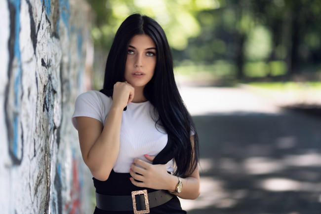 Обои картинки фото красотка, девушки, - брюнетки,  шатенки, девушка, красивая, супер, секси, няша, нежная, классная, модница, лапочка, мадам